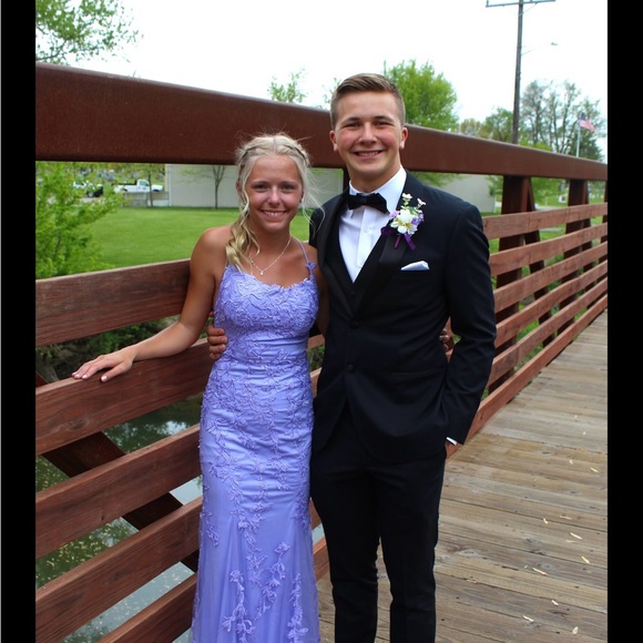 Purple prom dress - Picture 2 of 4
